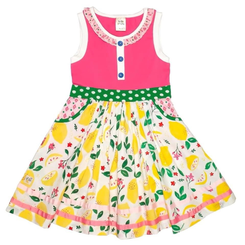 Wildflowers Lemons Dress